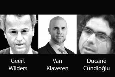 Van Klaveren, Geert Wilders  ve Dücane Cündioğlu
